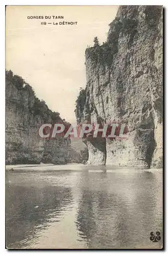 Cartes postales Gorges du Tarn Le Detroit