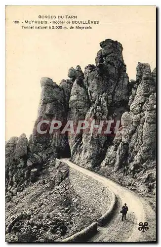 Cartes postales Gorges du Tarn Meyrueis Rocher de Bouilleres