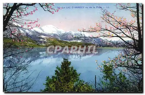 Cartes postales Le Lac d'Annecy Vu de la Puye