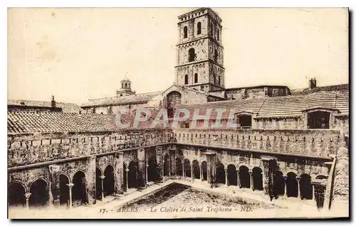 Cartes postales Arles Le Cloitre de Saint Trophime