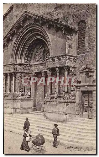 Cartes postales Arles Portail des Saint Trophime