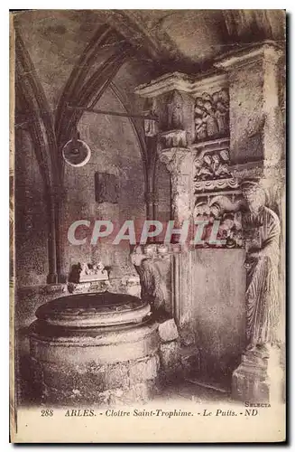 Cartes postales Arles Cloitre Saint Trophime