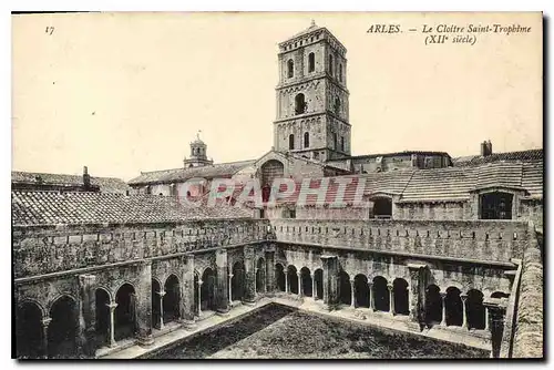 Cartes postales Arles Le Cloitre Saint Trophime