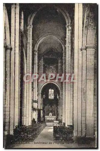 Cartes postales Arles Interieur de l'Eglise Saint Trophime