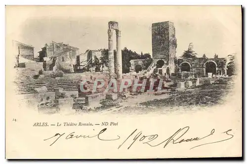 Cartes postales Arles Le Theatre Romain