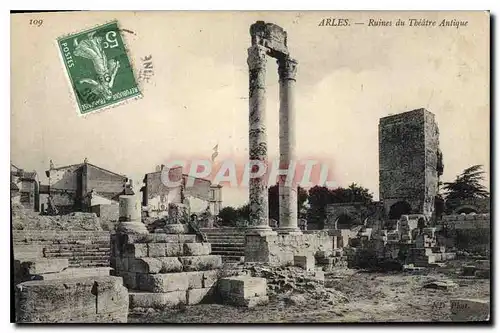 Cartes postales Arles Ruines du Theatre Antique