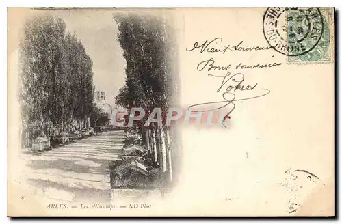 Cartes postales Arles Les Aliscamps