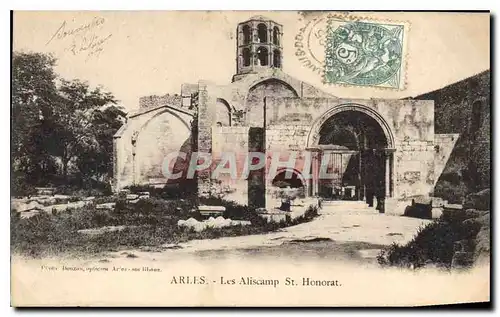 Cartes postales Arles Les Aliscamps St Honorat