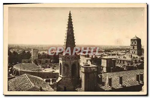 Cartes postales Arles Bouches du Rhone Panorama Theatre Antique