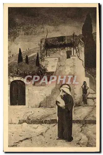 Cartes postales St Clement de la Place La Vierge a Nazareth peinture de Montenard