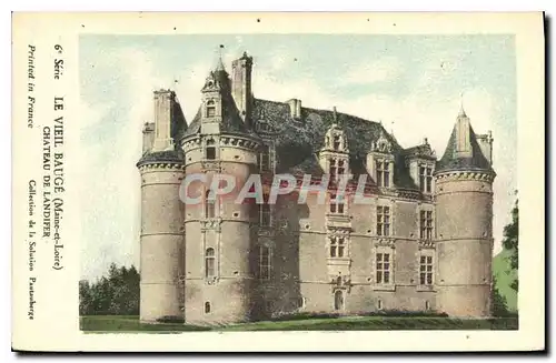 Cartes postales Le Vieil Bauge Maine et Loire Chateau de Landifer