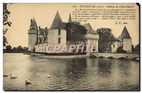 Cartes postales Ecuille M et L Chateau du Plessis Bourre