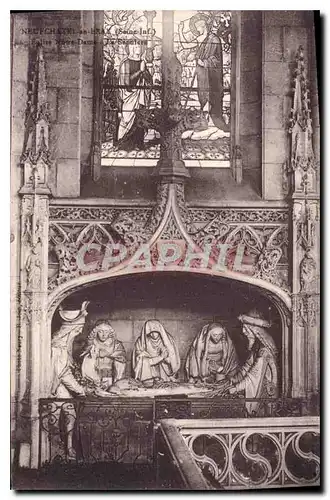 Cartes postales Neufchatel en Bray Eglise Notre Dame Le sepulcre