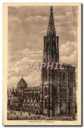 Cartes postales Strasbourg Cathedrale