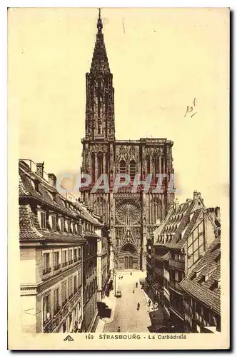 Cartes postales Strasbourg La Cathedrale