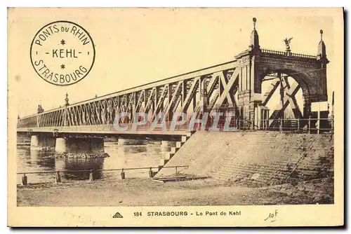Cartes postales Strasbourg Le Pont de Kehl
