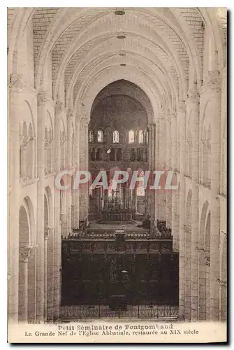 Ansichtskarte AK Petit Seminaire de Fontgombaud La Grande Neuf de l'Eglise Abbatiale au XIX siecle