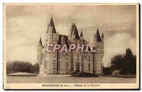 Cartes postales Bouchemaine M et L Chateau de la Bouverie