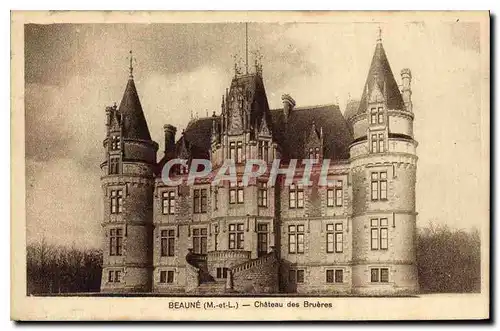 Cartes postales Beaune M et L Chateau des Brueres