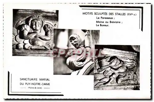 Ansichtskarte AK Sanctuaire Marial du Puy Notre Dame Maine & Loire