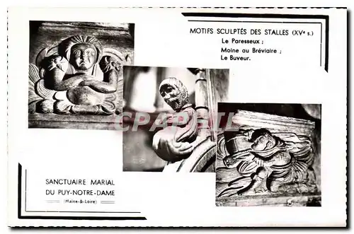 Cartes postales Sanctuaire Marial du Puy Notre Dame Maine & Loire