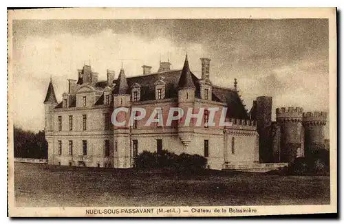 Cartes postales Nueil Sous Passavant M et L Chateau de la Boissiniere