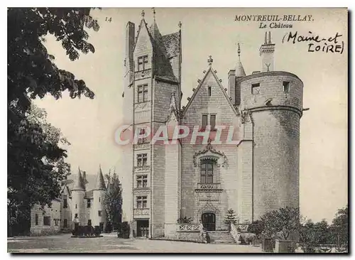 Cartes postales Montreuil Bellay Le Chateau