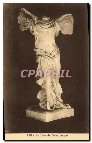 Cartes postales Victoire de Samothrace