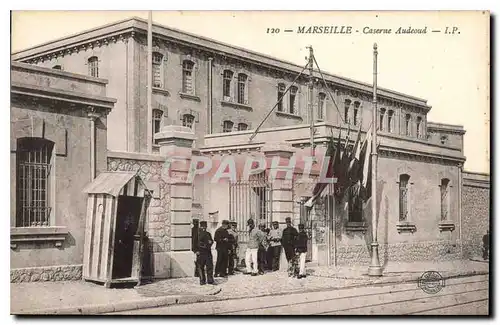 Cartes postales Marseilles Caserne Audeoud Militaria