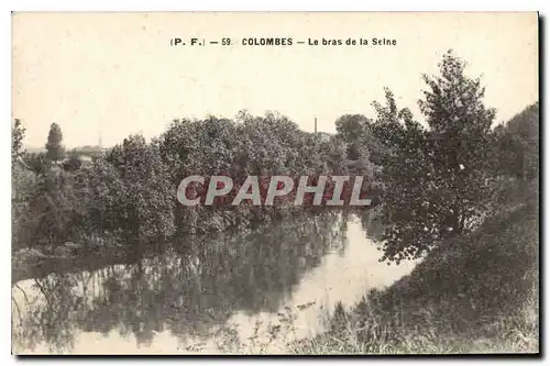Cartes postales Colombes Le bras de la Seine