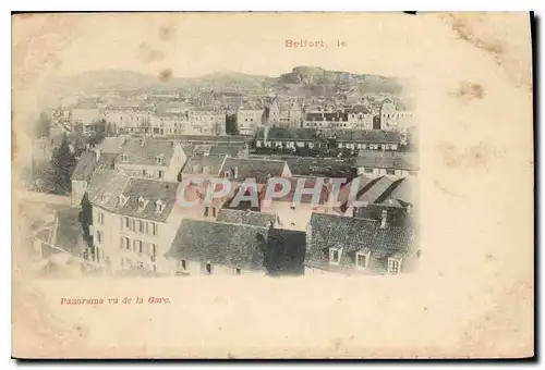 Cartes postales Belfort Panoram vu de la Gare