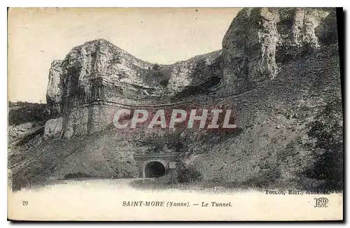 Cartes postales Saint More Yonne Le Tunnel