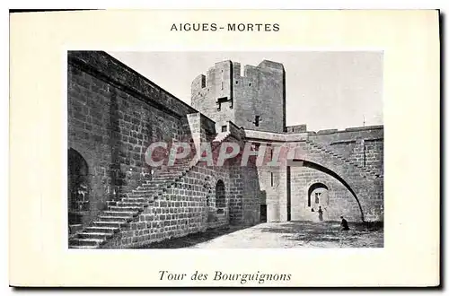 Cartes postales Aigues Mortes Tour des Bourguignons