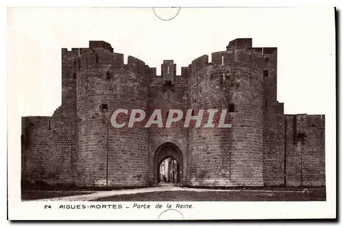 Cartes postales Aigues Mortes Porte de la Reine