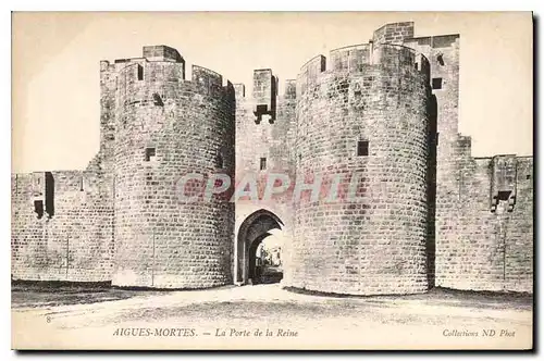 Cartes postales Aigues Mortes La Porte de la Reine