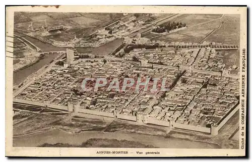 Cartes postales Aigues Mortes Vue generale