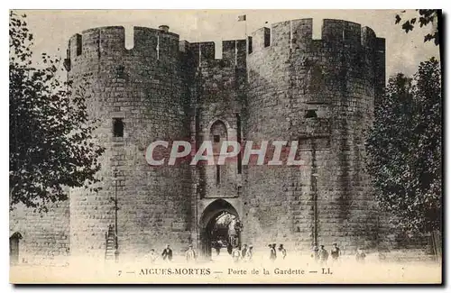 Cartes postales Aigues Mortes Porte de la Gardette