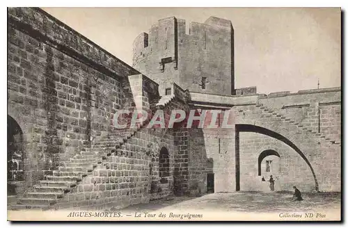 Cartes postales Aigues Mortes La Tour des Bourguignons