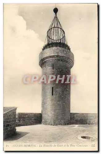 Cartes postales Aigues Mortes La Tourelle du Guet et la Tour Constance