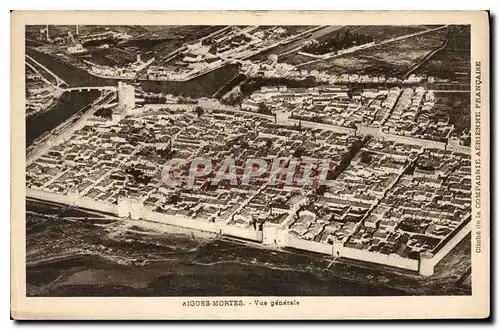 Cartes postales Aigues Mortes Vue generale