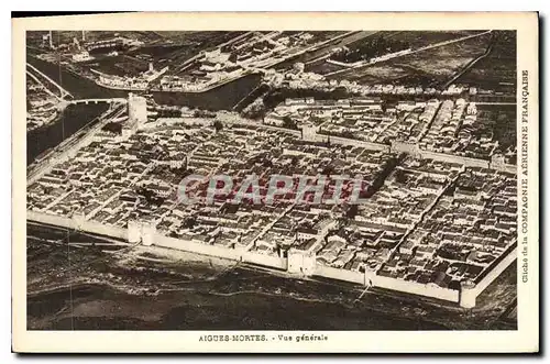 Cartes postales Aigues Mortes Vue generale