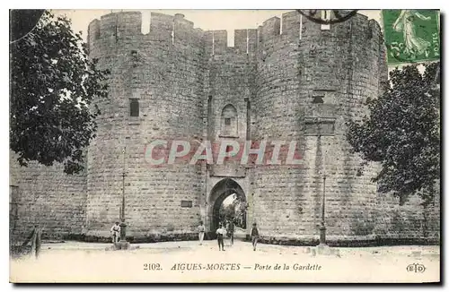 Cartes postales Aigues Mortes Porte de la Gardette