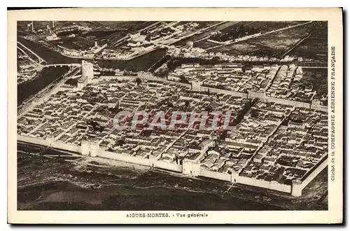 Cartes postales Aigues Mortes Vue generale
