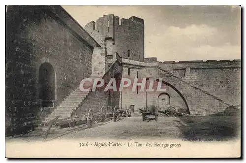 Cartes postales Aigues Mortes La Tour des Bourguignons