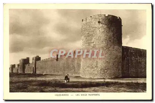 Cartes postales Aigues Mortes Les Vieux Remparts