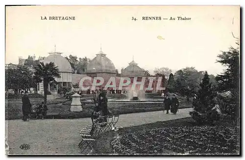 Cartes postales La Bretagne Rennes Au Thabor