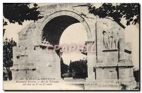 Ansichtskarte AK St Remy de Provence Monument Romain Arc de Triomphe