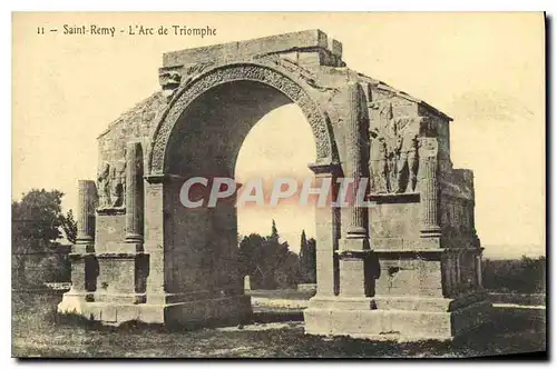 Cartes postales Saint Remy l'Arc de Triomphe