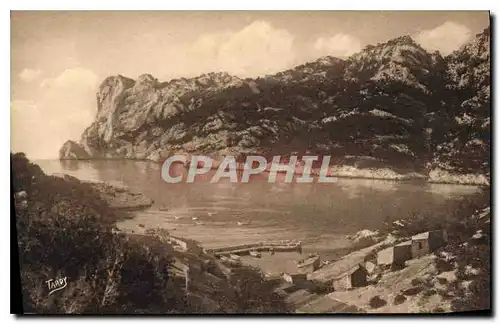 Cartes postales Sites de Provence Littoral de Marseille Sormiou vue generale