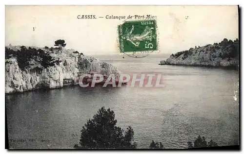 Cartes postales Cassis Calanque de Port Miou